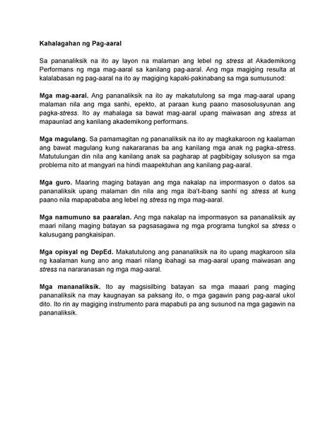halimbawa ng pananaliksik research paper|(PDF) ISANG PANANALIKSIK UKOL SA EPEKTO NG PAGKA .